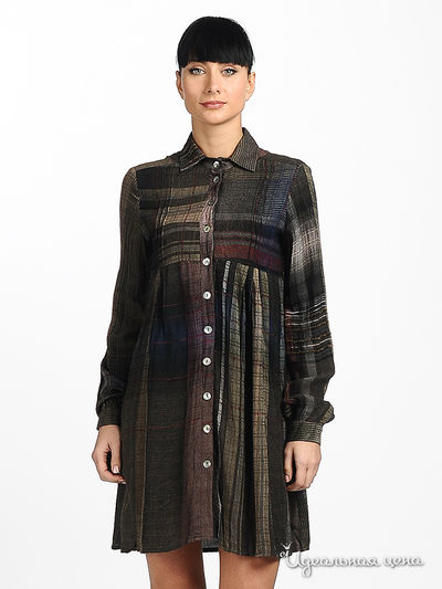 Платье Cristina Gavioli, цвет цвет мультиколор