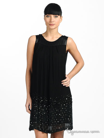 Платье Cristina Gavioli, цвет цвет черный