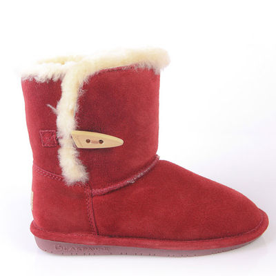 угги Bearpaw, цвет цвет красный