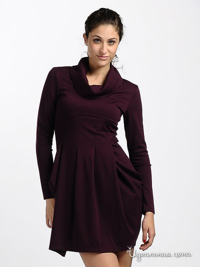 Платье Scapa&Mariline, цвет цвет бордовый