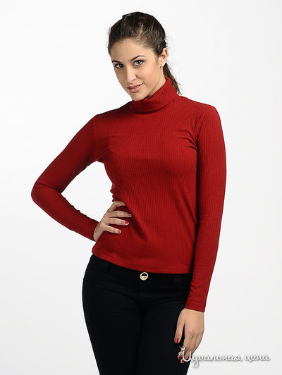 Водолазка Scapa&Mariline, цвет цвет красный