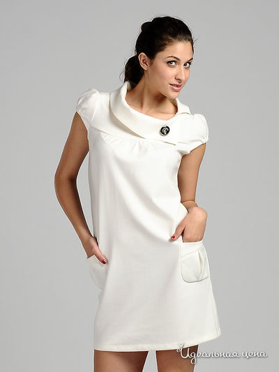 Платье Scapa&Mariline, цвет цвет белый