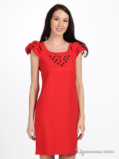 Платье Kate Cooper&Rouge, цвет цвет красный