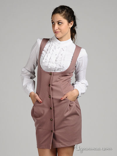 Сарафан Scapa&Mariline, цвет цвет розовое дерево