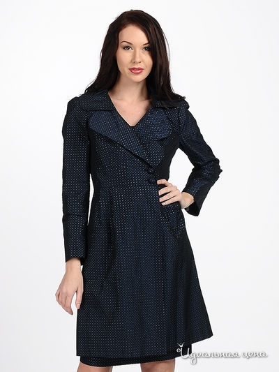 Жакет Kate Cooper&Rouge, цвет цвет темно-синий / серебристый