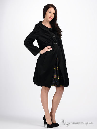 Пальто Kate Cooper&amp;Rouge женское, цвет черный