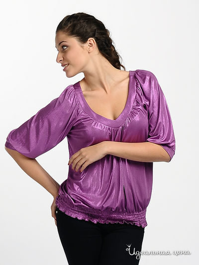 Блуза Scapa&Mariline, цвет цвет сиреневый