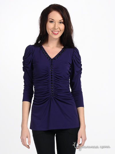 Блуза Kate Cooper&Rouge, цвет цвет фиолетовый