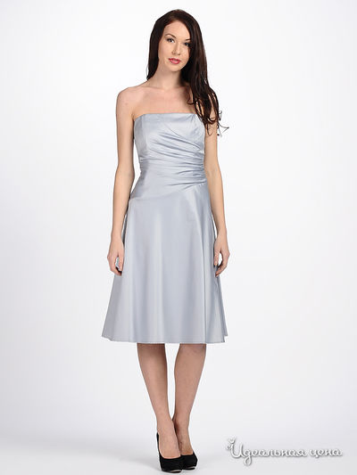 Платье Kate Cooper&Rouge, цвет цвет жемчужно-серый