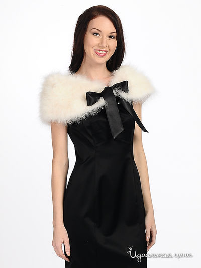 Боа Kate Cooper&Rouge, цвет цвет белый / черный