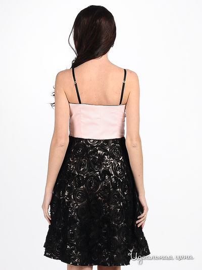 Платье Kate Cooper&amp;Rouge женское, цвет черный / розовый