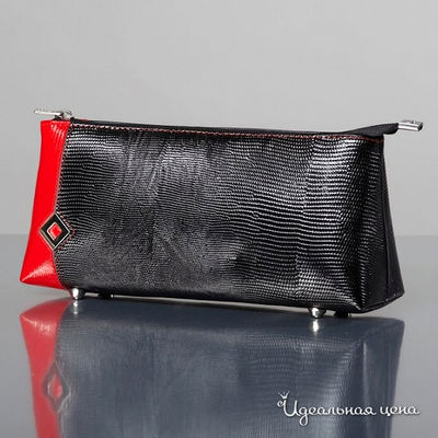 Косметичка Dimanche, цвет цвет черный / красный