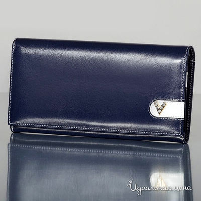 Портмоне Dimanche, цвет цвет синий / белый