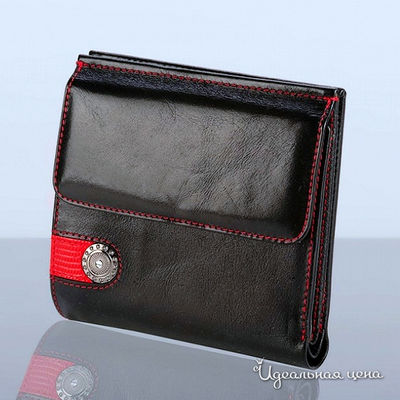 Кошелек Dimanche, цвет цвет черный / красный