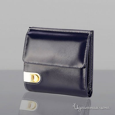 Кошелек Dimanche, цвет цвет синий / белый