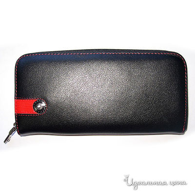 Портмоне Dimanche, цвет цвет черный / красный