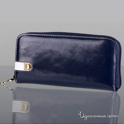 Портмоне Dimanche, цвет цвет синий / белый