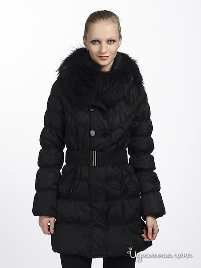 Полупальто Snowimage, цвет цвет черный