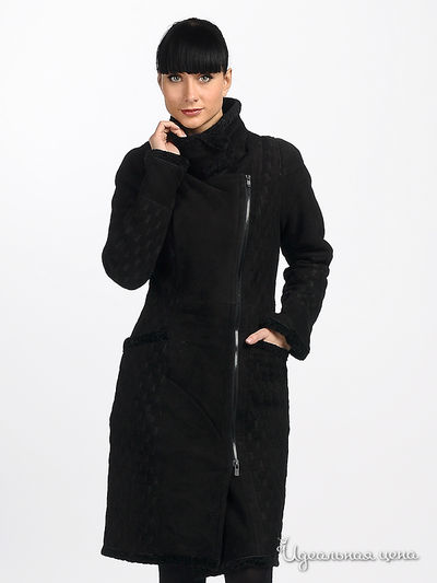 Дубленка Ivagio, цвет цвет черный