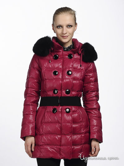 Полупальто Snowimage, цвет цвет малиновый