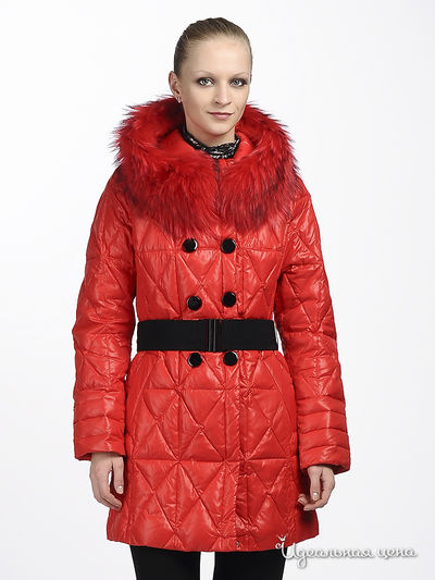 Полупальто Snowimage, цвет цвет красный