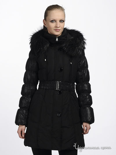 Полупальто Snowimage, цвет цвет черный