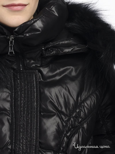 Полупальто пуховое Snowimage женское, цвет черный