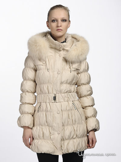 Полупальто Snowimage, цвет цвет бежевый