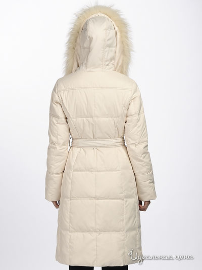 Пальто пуховое Snowimage женское, цвет кремовый