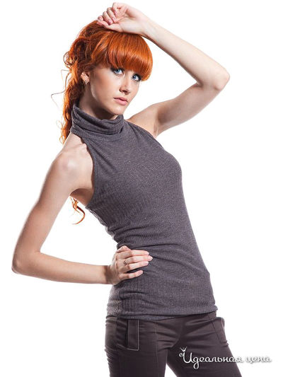 Топ Gloss, цвет цвет серый