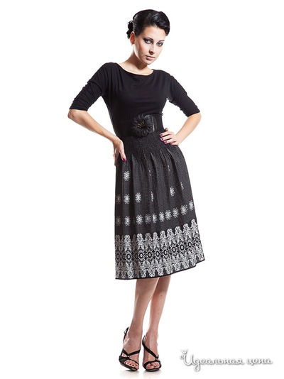 Платье Gloss, цвет цвет черный