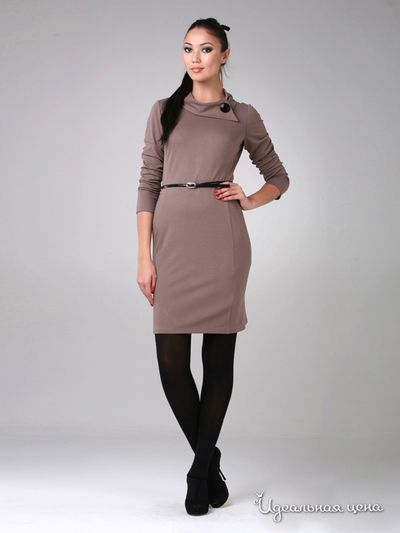 Платье Fleuretta, цвет цвет кофейный