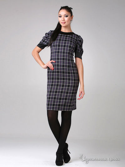 Платье Fleuretta, цвет цвет фиолетовый / серый / белый