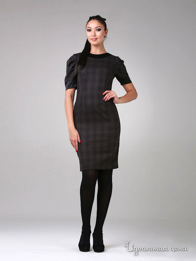 Платье Fleuretta, цвет цвет серый / коричневый