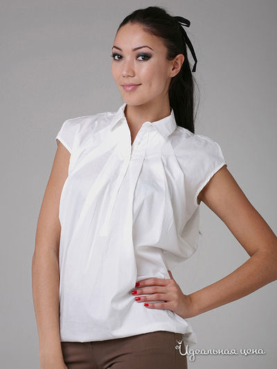 Блузка Fleuretta, цвет цвет белый