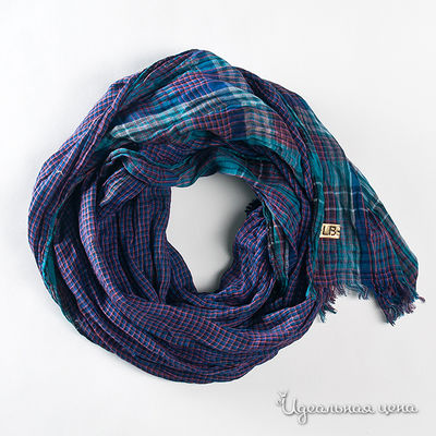 Шарф Laura Biagiotti шарфы, цвет цвет синий