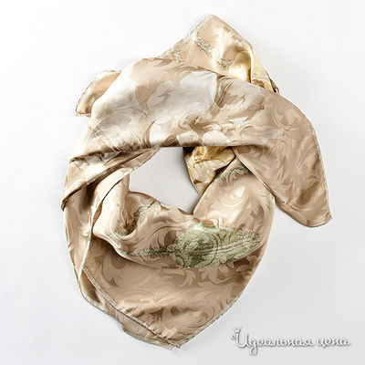 Платок Laura Biagiotti шарфы, цвет цвет бледно-лимонный / бежевый