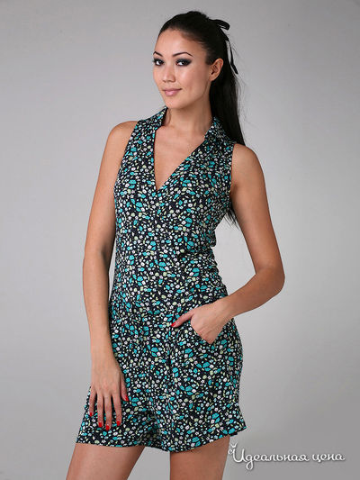 Комбинезон Fleuretta, цвет цвет бирюзовый