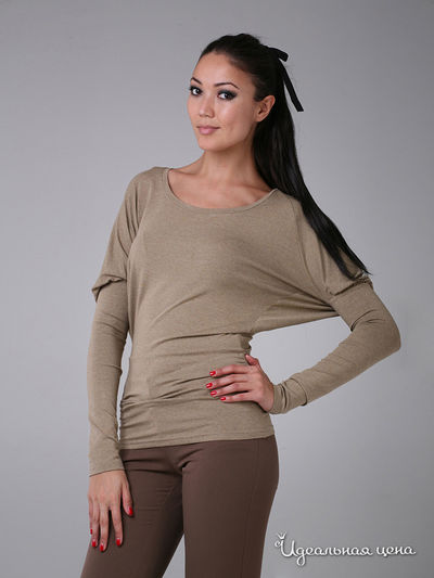 Блузка Fleuretta, цвет цвет болотно-серый