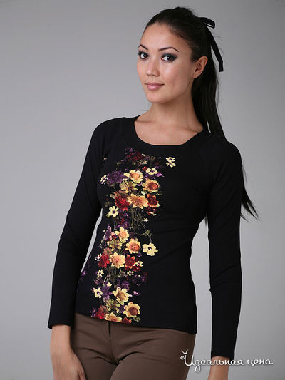 Блузка Fleuretta, цвет цвет черный