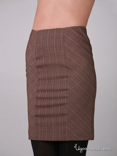 Юбка Fleuretta, цвет цвет коричневый