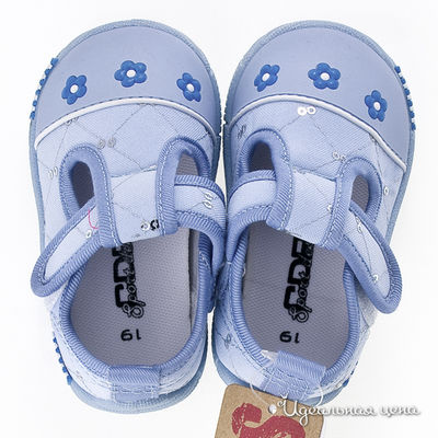 Кеды Coccodrillo, цвет цвет голубой