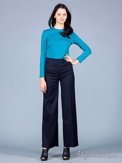 Брюки May Be, цвет цвет темно-синий