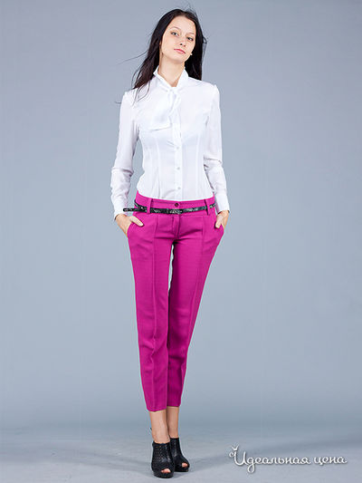 Блузка May Be, цвет цвет белый