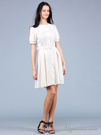 Платье May Be, цвет цвет белый