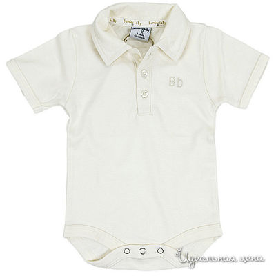 Боди-поло Bamboo baby, цвет цвет ванильный