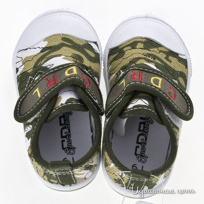 Кеды Coccodrillo, цвет цвет хаки