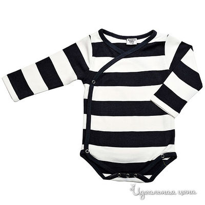 Боди Bamboo baby, цвет цвет темно-синий / белый