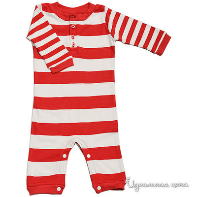 Комбинезон Bamboo baby, цвет цвет красный / белый