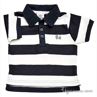 Поло Bamboo baby, цвет цвет темно-синий / белый